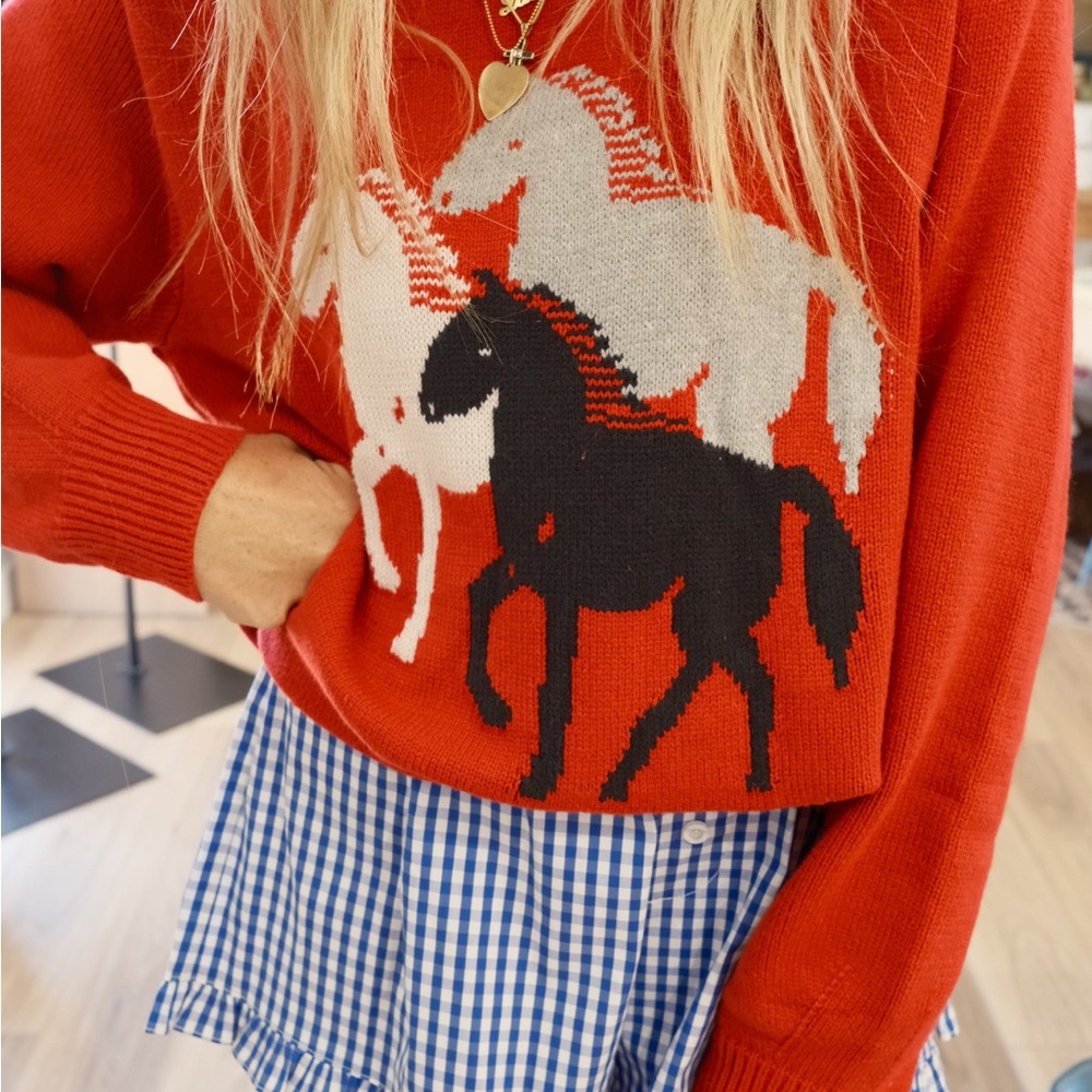 Ascot & Hart Horse Sweater